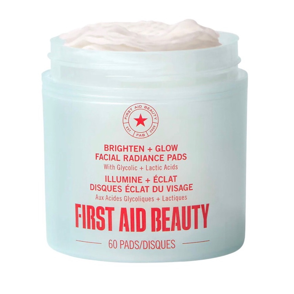 First Aid Beauty Brighten + Glow Radiance Pads - 60 pads